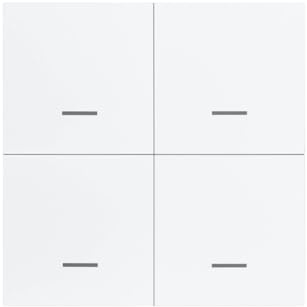 Aboiled Tuya ZigBee Smart Scene Switch 4 Gang Smart Switch 12 Scene Switch Push Button Controller Support Home Assistant Durable