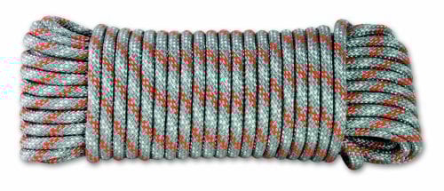 Chapuis DR61 Geflochtenes Polypropylen-Seil - 450 kg - Durchmesser 6 mm - Länge 15 m - Grau