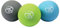 Fitness Mad Triggerpunkt-Massage-Kugel-Set, Schwarz/Silber, EinheitsgröÃ?e