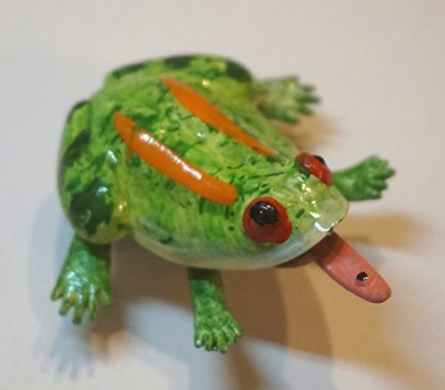 Frog Fridge Magnet - 3D Wiggly Frog Magnet with Fly ON Tongue - Ideal for Holding memo's, Notes or Shopping Lists