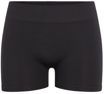 Pieces Femme Pclondon Mini Shorts Noos Boxer, Noir (Black Black), 42 EU