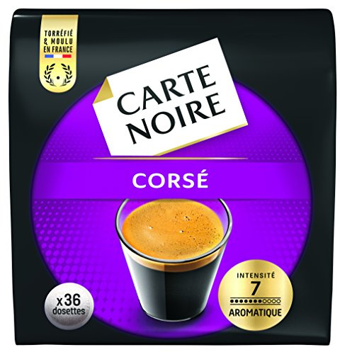 Carte Noire Corsé N°7 - 36 Dosettes souples