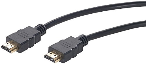 auvisio Monitorkabel: High-Speed-HDMI-Kabel für 4K, 3D & Full HD, HEC, schwarz, 2 m (HDMI-Kabel und Netzwerkkabel, HDMI-Kabel mit Ethernetkabel, Verlängerungskabel)