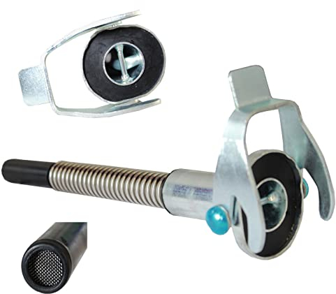 TRUTZHOLM flexibler Ausgießer mit Sieb für alle gängigen 5l, 10l und 20l Metallkanister Jerrycanverschluss Benzin und Diesel