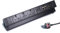 Elbe Inno Extension lead 3 ways, 2 USB, 2 RJ45, HDMI, Desktop Socket, Power Strip with Surge protected, 1.5 m cable length, Metal Table Outlet Extension suit for office, kitchen, worktop EL4103URH-UK