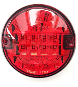 LED Nebelschlußleuchte Nebellicht Nebelleuchte Rund ø140 mm für Anhänger LKW PKW usw.