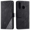 SONWO Cover per Huawei P30 Lite, Flip Caso in PU Pelle Case Cover Portafoglio Custodia per Huawei P30 Lite, [Kickstand] [Slot per Schede], Nero