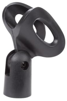 HQ-Power Universelle Mikrofonhalterung für Stativ, Ø 30 mm Halter