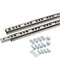 SOTECH Kugelauszug 2er Set (1 Paar) Schubladenschienen 182 mm 17 mm Nut Schubladenauszug - Schienen für Schubladen - Schubladen Schienensystem - Teilauszug Schubladen hochwertig - leicht anzubringen