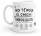 Puterful - Taza minimal con frase No tengo el chichi - Tazas originales para café - Resistente al microondas y lavavajillas