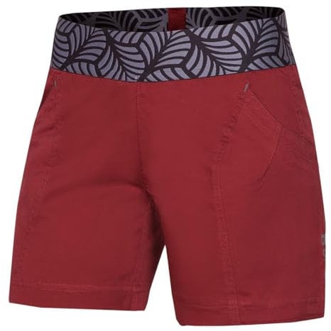 Ocun Damen Pantera Organic Shorts, Wine Syrah, S