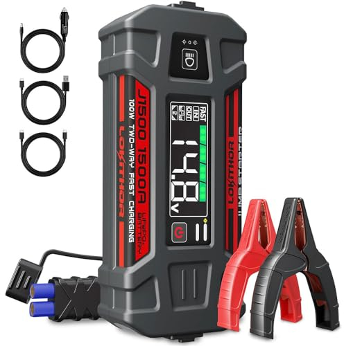 Powerbank/Jump starter Lokithor J1500-1000A 12V 46Wh