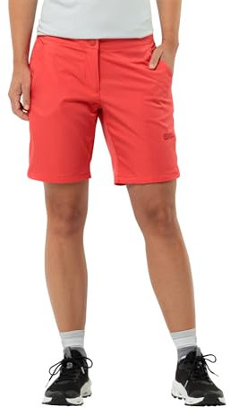 Jack Wolfskin Damen Hiking Alpine W Shorts, Vibrant Red, 42 EU