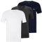 BOSS Herren Classic T-Shirts Kurzarm Shirts Pure Cotton Crew-Neck 3er Pack, Farbe:Mehrfarbig, Artikel:-961 Navy/White/Anthracite, Größe:M