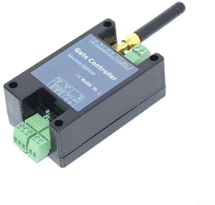 Gate Opener Relais Remote, G202 4G GSM Remote Control Door Access System Wireless Gate Opener Relais for Garage Doors Shutters