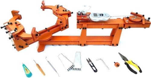 Badmintonschläger-Saiten-Fädelmaschine, Seilwinde Typ Persönliche Saitenwerkzeuge für Badmintonschläger, Schläger, Tennisschläger, DIY Squash