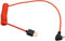 HangTon Micro HDMI auf HDMI 4K 8K 60p Kabel für ATOMOS Ninja V Inferno SmallHD Cine Indie Monitor Canon R6 Mark II R5 C R8 Sony ZVE10 A7C A7R4 A7S2 Panasonic S5 S9 GH4 Kamera, links gewinkelt 50cm