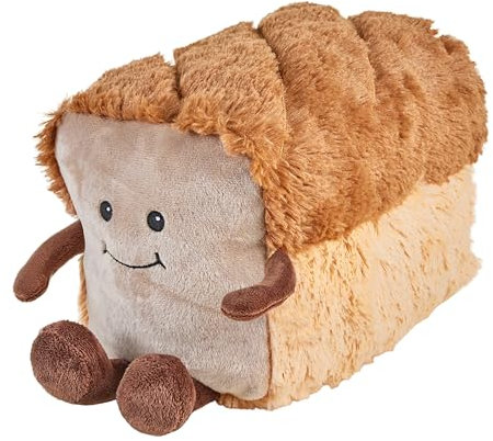 Warmies® Pain de Mie en Peluche Grand Sac de Blé Micro-ondable, Parfumé à la Lavande Française, Coussin Chauffant Doux et Câlin, Convient aux Adultes et aux Enfants