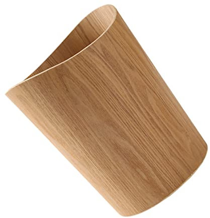 Parliky Mülleimer-organizer Aus Holz Im Schlichten Design Küchen-mülleimer-abfallhalter Für Wohnzimmer Oder Schlafzimmer