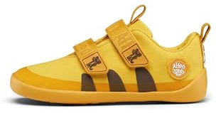 Affenzahn Sneaker Coton Lucky Vegan à Scratch, antidérapantes, Flexibles et réfléchissantes pour l'été, Taille 21-35 Tigre - Jaune
