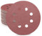 BOLTHO 50Pcs Sanding Discs Hook and Loop, 5 Inch 125mm 8 Hole Adhesive Sandpaper, Including 40/60/80/100/120 Grit for Random Orbital Sander