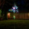 Garden Mile Blue Butterfly Solar Lights Outdoor Garden Ornaments Hand Painted Metal Stakes Waterproof Butterfly Ornament And Solar Lights Flowers Decor For Outdoors Yard Patio Flowerbed Plant Pot