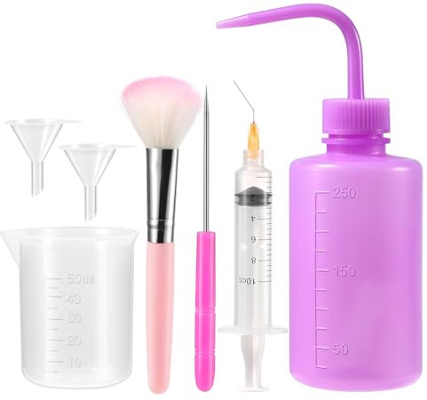 YGQQOY Snow Globe Tumbler Supplies, Snowglobe Tumbler Supplies Kit for DIY Glitter Snow Globe Tumbler Craft