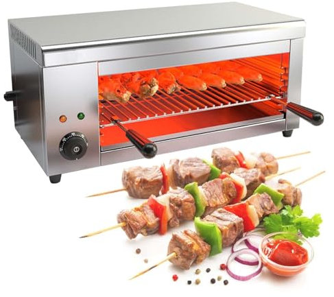 Elektrischer KäSeschmelzer – 50–300 °C, Wandmontierbarer Gewerblicher KäSeschmelzer – Edelstahl-Toasterofen – Automatische Fisch-GemüSe-Grillplatte – Steakgrill FüR Den Innenbereich