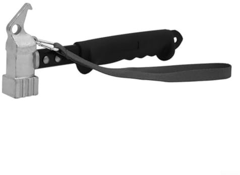 Hiking Companion - Martello multifunzione ideale per tende e altri usi all'aperto, colore: Argento