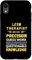 Lcsw Therapist We Do Precision Guess Work Case for iPhone XR