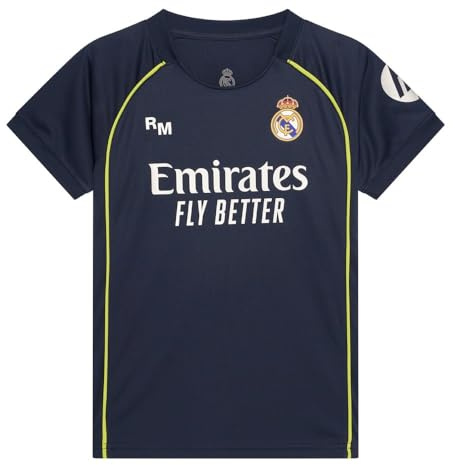 Real Madrid Unisex Kinder Camiseta Infantil 2a Equipación 25-26 Hemd