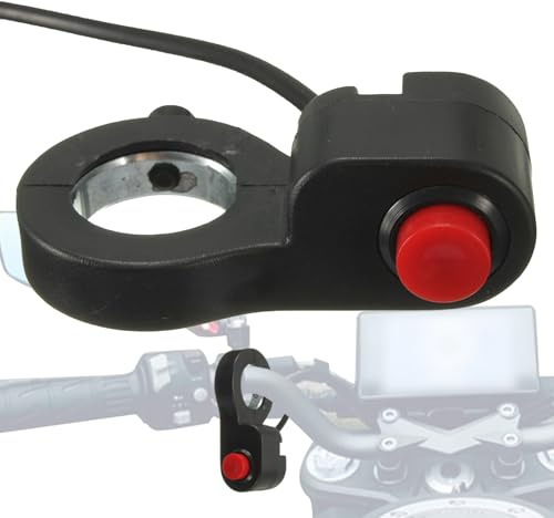 Motorrad-Motorknopf – Start-Stopp-Controller, wasserdichter Hupenschalter