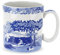 Spode Becher aus Steingut, ca. 250 ml, Blau