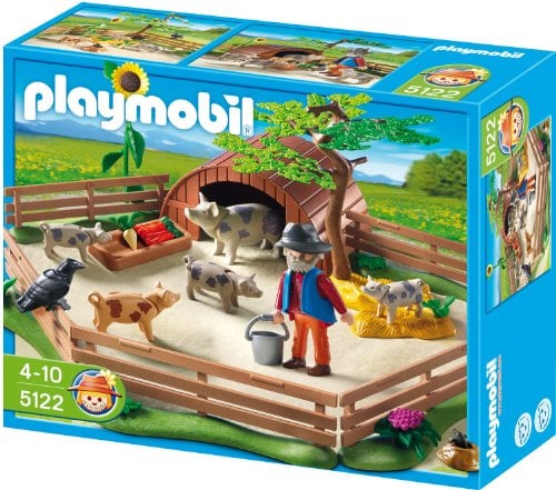 PLAYMOBIL 5122 Fleckschweine im Gehege