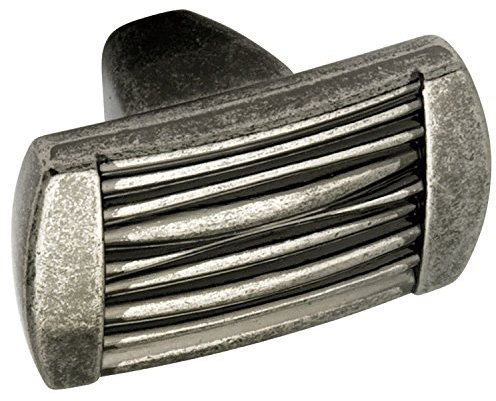 SIRO 2163-37ZN29 Knopf Argentum Breite 37 mm, Höhe 22 mm, ZN altsilber