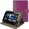 TECHGEAR® [Cosmic (8) Étui Universel pour Tablettes Lenovo A7 (A7-50) 7 Pouces - 360 Degrés de Rotation, Housse Amovible avec Stand de Visualisation (Violet)