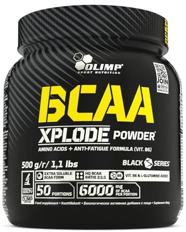 OLIMP SPORT NUTRITION Olimp Labs Cola BCAA Xplode Recovery and Energy Supplement Powder, 500 g
