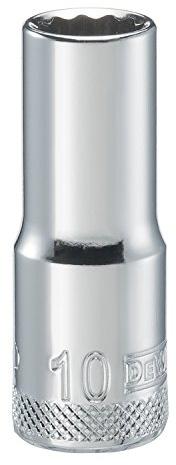 DEWALT DWMT74502OSP 12 Point 3/8 Drive Deep Socket 10MM