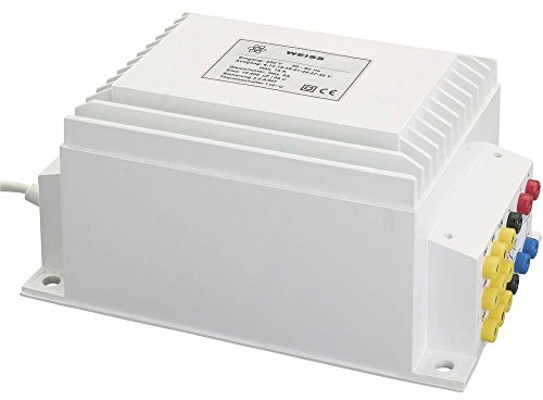 Weiss Elektrotechnik NGE300 Kompakter Netzteiltransformator, 1 x 230 V, 1 x 0 V, 6 V/AC, 15 V/AC, 18 V/AC, 21 V/AC, 21 V/AC,