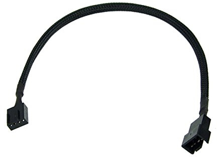 Phobya 81086 Verlängerungskabel, Schwarz
