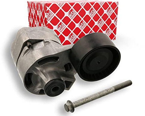 febi bilstein 37255 Riemenspanner für Keilrippenriemen, mit Schraube, 1 | Kompatibel mit: FORD TRANSIT Bus, TRANSIT Kasten, TRANSIT Pritsche/Fahrgestell