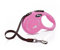 flexi® Classic XS Gurt 3 m pink, Roll-Leine für Hunde bis 12 kg