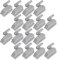 COSORO 16pcs Cabinet Hinge LED Sensor Light for Living Room/Bedroom/Wardrobe/Kitchen Cupboard, Closet Night Lights (White)