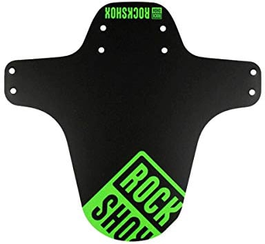RockShox Unisex – Erwachsene Fender-2255600005 Fender, schwarz/neongrüner Druck, Einheitsgröße