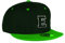 MFAZ Morefaz Ltd Jugend Baseball Kappe Kinder Mütze Basecap Mädchen Junge Twill Snapback (E)