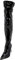 Only maker Damen Overknees Stretch Stiefel Stiletto Absatz Lack Optik Schwarz 36 EU