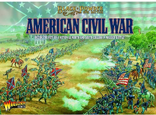 Warlord Black Powder Epic Battles American Civil War Game – Rollenspiel Strategie Brettspiele für Erwachsene, Tischplatte 19. Jahrhundert Strategic Wargaming Kit – Tabletop Military History RPG mit