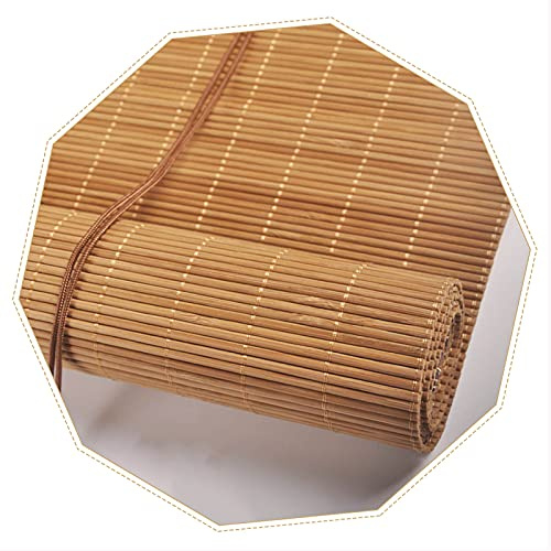Jolan Stores en Bambou Pare-Soleil,60cm 80cm 100cm 135cm 145cm De Large Stores À Rouleaux en Bambou,Rideau Enroulable,Stores Romains,pour Intérieur Extérieur,W×H-60x91cm/24x36in