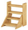 Furinno Tioman - Mueble de Exterior para Plantas, Forma de Escalera, Madera de Pino Maciza