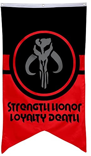 Aihccy Mandalorian Banner 76,2 x 127,7 cm Männerhöhle